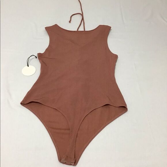 Tularosa Nile Front Lace Up Bodysuit Size XL - Picture 4 of 7